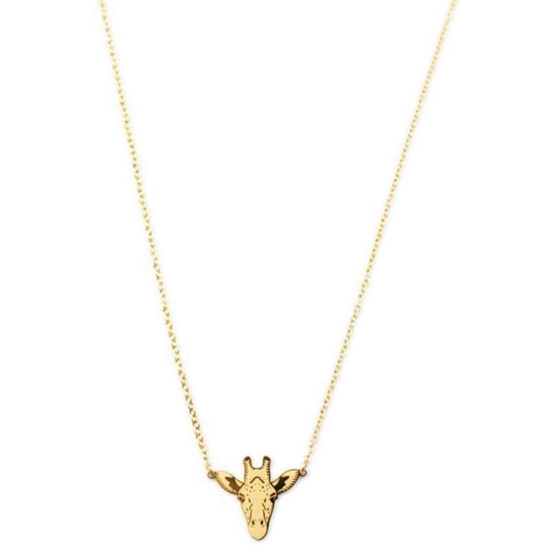 Collier Girafe (Plaqué or 18 carats) Mava Produit 3