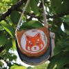 Sac bandoulière enfant Tchikis 3 Panda Roux L'oiseau bateau Ambiance 3
