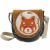 Variation Orange, bleu, blanc du produit Sac bandoulière enfant Tchikis 3 Panda Roux de la marque L'oiseau bateau