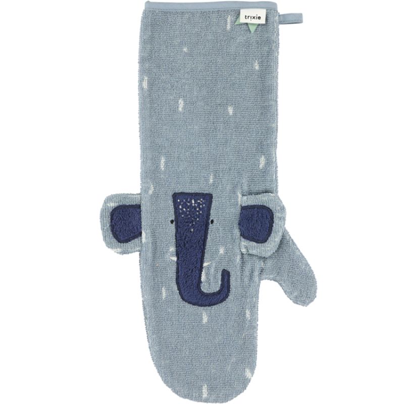 Gant de douche bébé Mrs. Éléphant Trixie