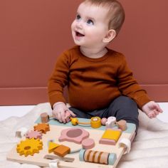 Panneau d’activités en bois Mrs. Cat