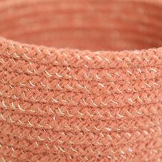 Lot de 3 paniers de rangement Ilse ambre