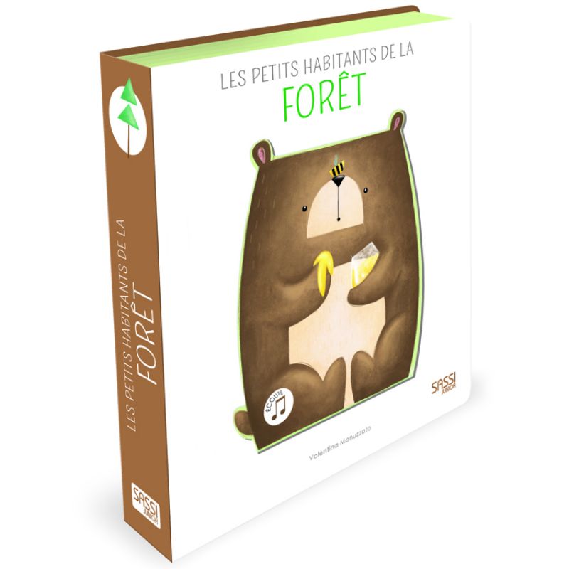 Livre sonore Les petits habitants de la forêt Sassi Junior
