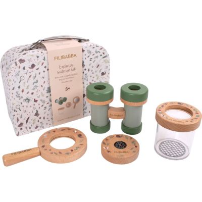 Kit valise Explorateur Little Wonders  par Filibabba