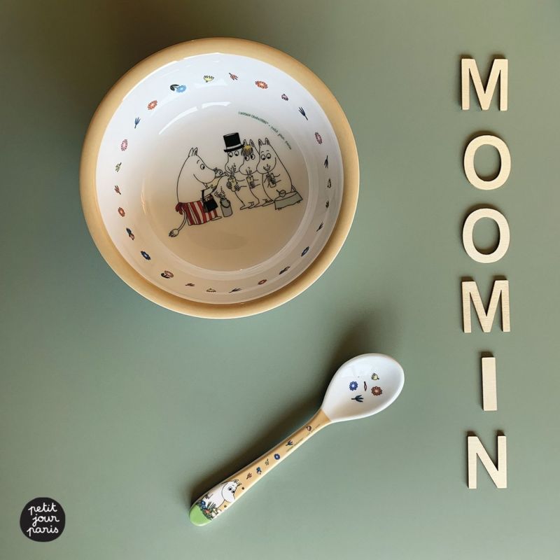 Bol ventouse avec cuillère Moomin Petit Jour Paris Ambiance 2