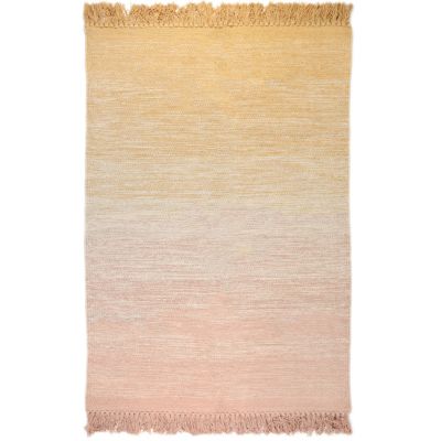 Tapis rectangulaire Kirthy Nude (100 x 150 cm)