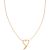 Variation Doré du produit Collier Mon petit cœur (goldfilled jaune 14 carats) de la marque Padam Padam