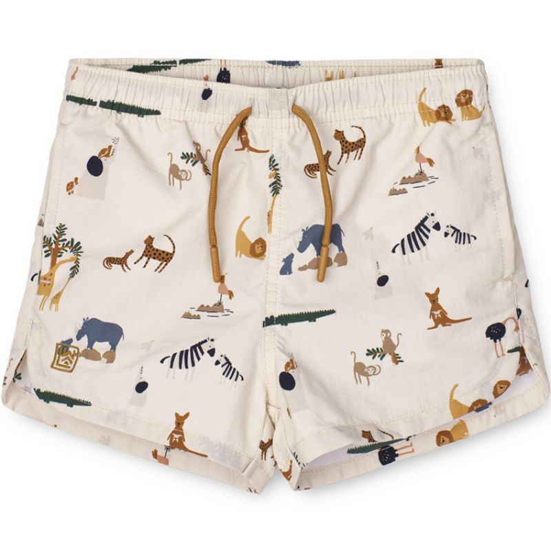 Short de bain Aiden All together sandy (18-24 mois) Liewood
