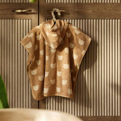 Poncho de bain en éponge Teddy Bear (1-3 ans)