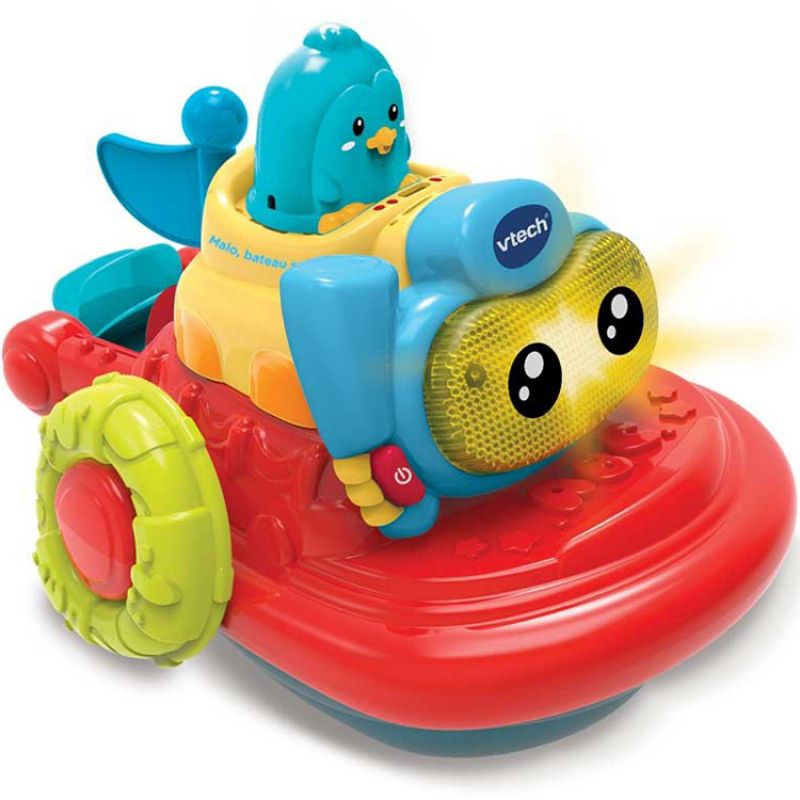 Jouet de bain Malo bateau sur l'eau VTech