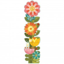 Toise fleurs de jardin  par Petit Collage