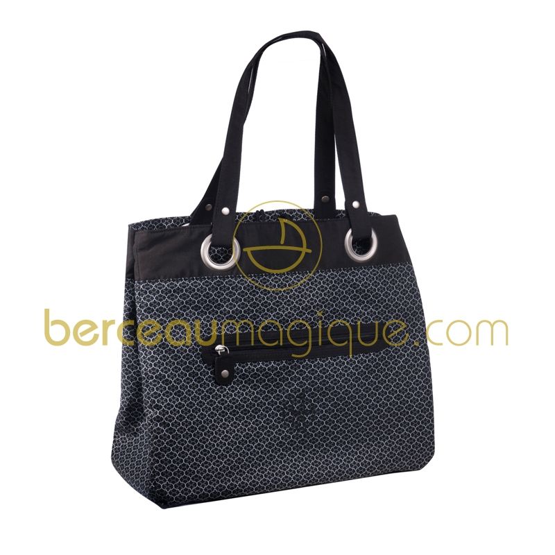 Sac à langer Cabas Gold Noir Lässig