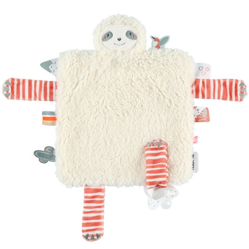 Doudou étiquettes Tidou paresseux Moris Noukie's