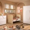 Armoire 2 portes Châtaignier naturel Basile Galipette Ambiance 5