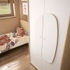 Armoire 2 portes Châtaignier naturel Basile Galipette Ambiance 6