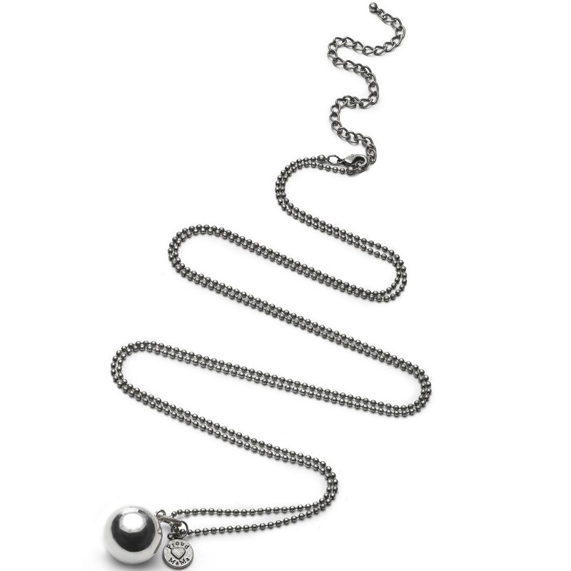Bola sur chaîne antique Ballchain (plaqué argent) Proud MaMa
