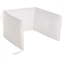Tour de lit Liso E blanc (pour lits 60 x 120 cm)  par Cambrass