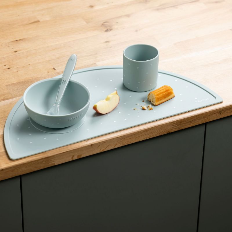 Coffret repas Vert-Etoiles (4 pièces) Nattou Ambiance 3