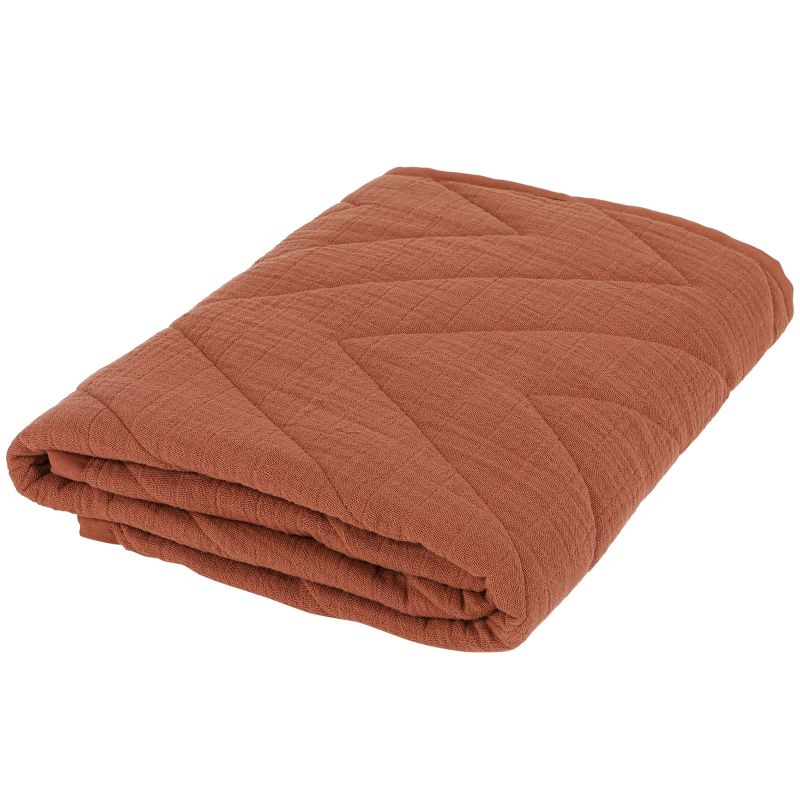 Couverture en coton Bliss Rust (75 x 100 cm) Trixie
