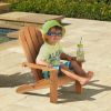 Chaise d'extérieur enfant Adirondack miel  par KidKraft