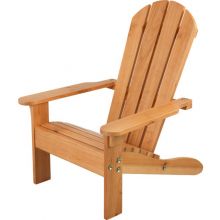 Chaise d'extérieur enfant Adirondack miel  par KidKraft