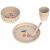 Variation Beige, rouge, vert du produit Coffret repas en polypropylène et cellulose Happy Fruits Cerise de la marque Lässig 