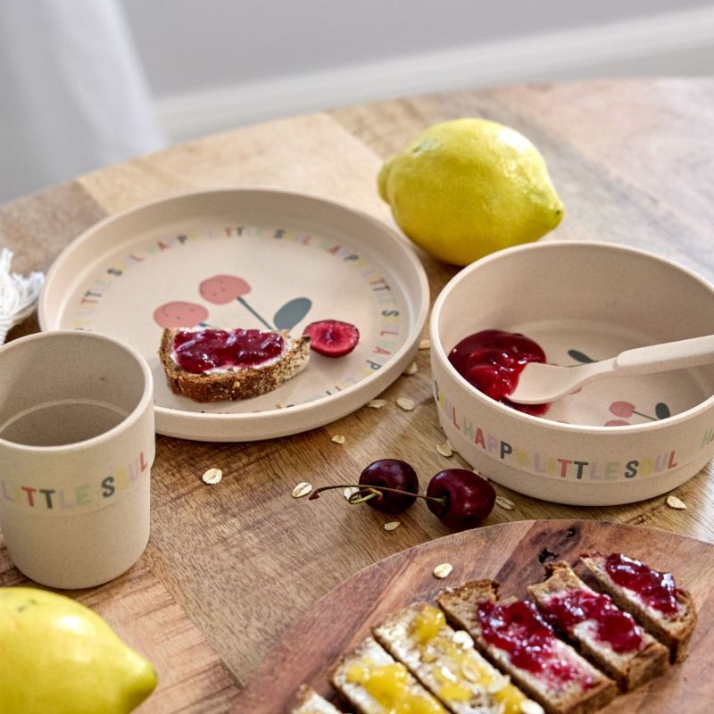 Coffret repas en polypropylène et cellulose Happy Fruits Cerise Lässig Ambiance 7