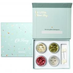 Coffret de maquillage paillettes Sparkly - Oh Flossy