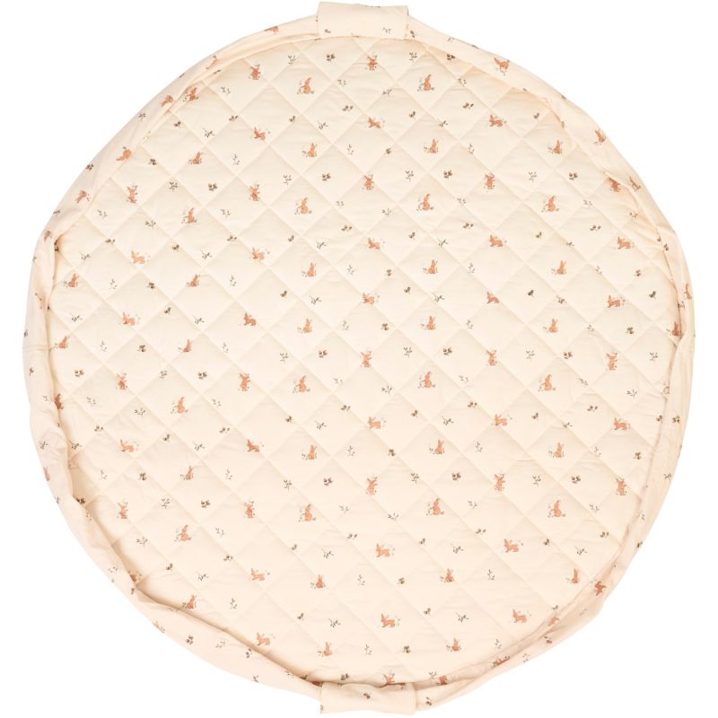 Tapis de jeu 2 en 1 Noomad Organic Soft Rabbit Play&Go Produit ouvert 3