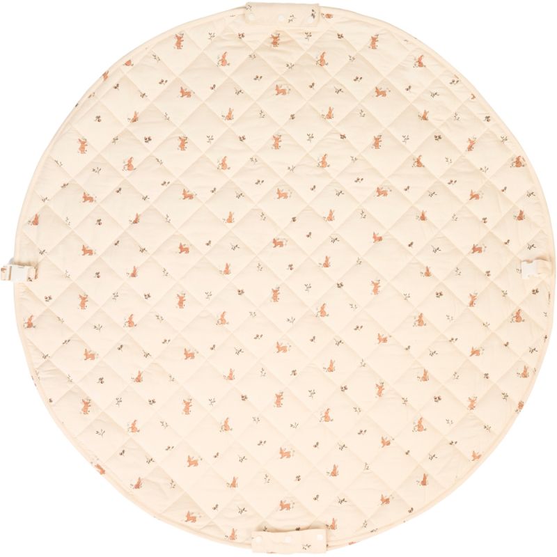 Tapis de jeu 2 en 1 Noomad Organic Soft Rabbit Play&Go Produit ouvert 4