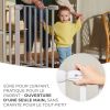 Barrière de sécurité Lock & Go White (75 à 103 cm) Kinderkraft Produit 5