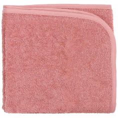 Serviette de toilette en éponge Rose (50 x 100 cm) - Trois Kilos Sept