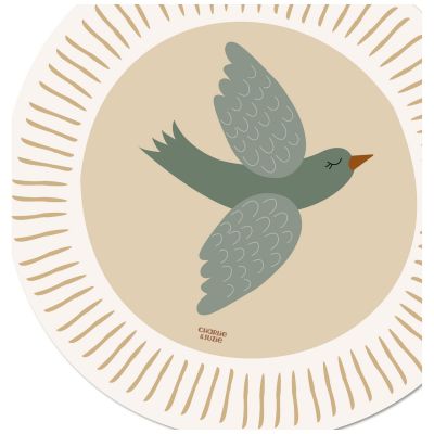 Tapis rond soleil Lili Rose