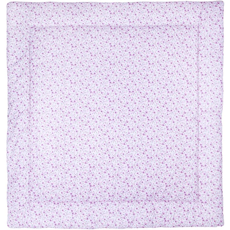Tapis de jeu réversible Liberty rose (100 x 100 cm) BB & Co