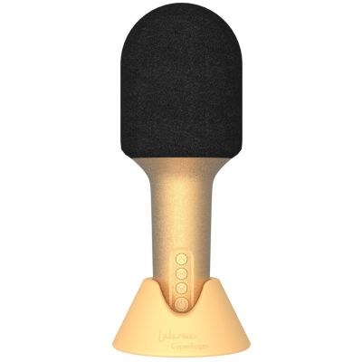 Microphone Bluethooth avec haut-parleur intégré Glitter or Lalarma