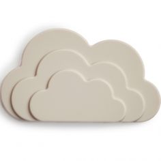 Jouet de dentition nuage gris - Mushie