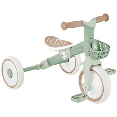 Tricycle évolutif Learning trike plus 2 en 1 eco-logic Vert sauge Globber