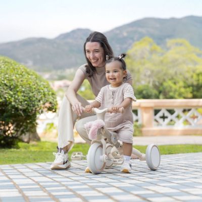 Tricycle évolutif Learning trike plus 2 en 1 eco-logic Vert sauge