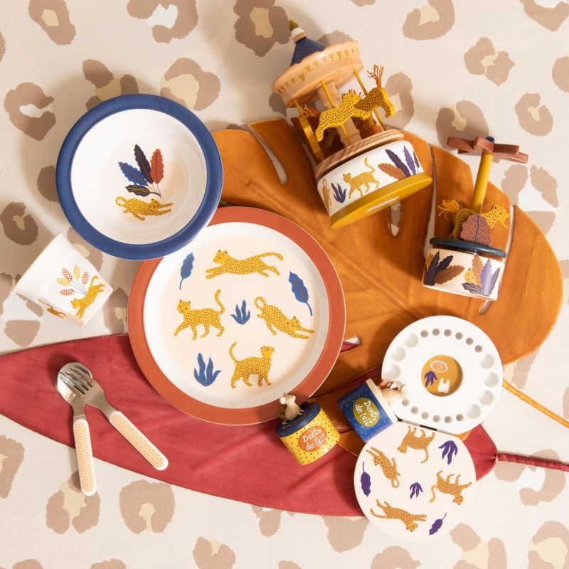 Coffret repas Liam dans la savane (5 pièces) - Reconditionné Amadeus Les Petits Produit 2