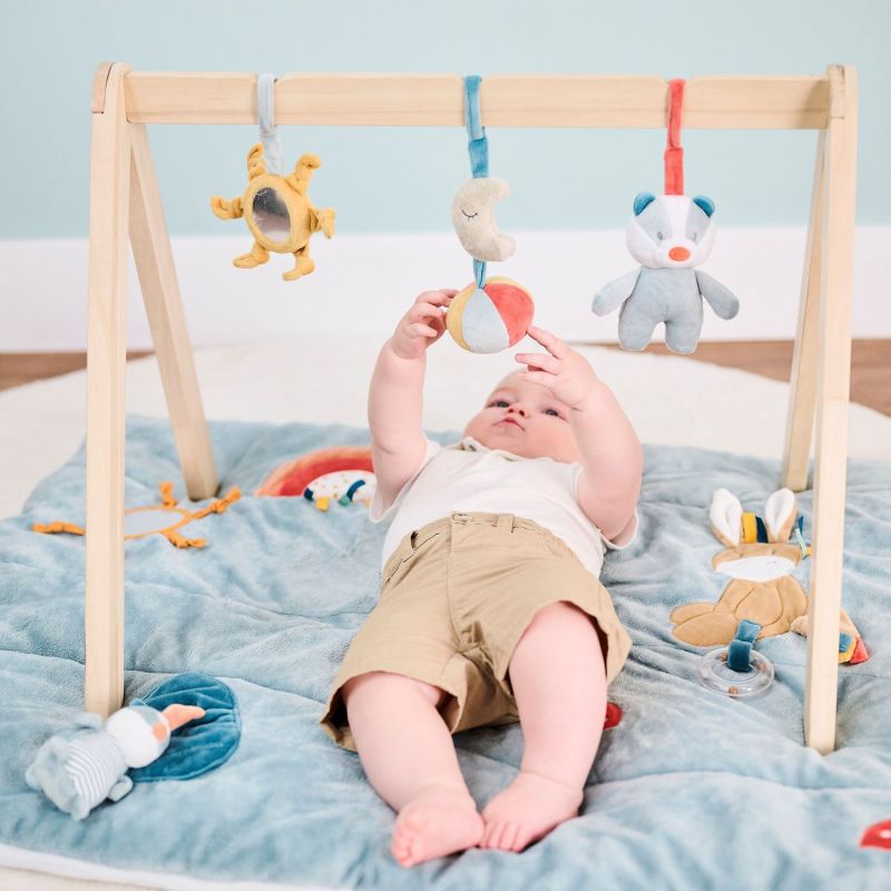 Tapis de jeu Felix et Léo (100 x 80 cm) Nattou Ambiance 3