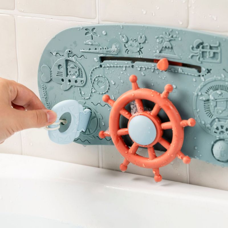 Panneau bateau pirate pour le bain Lilliputiens Ambiance 6