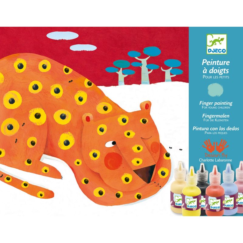 Jeu de peinture à doigts Empreintes Djeco