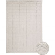Tapis de jeu baby relax Anna sable M (100 x 140 cm) - Nattiot