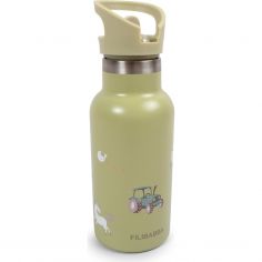 Gourde en acier inoxydable A la ferme - Filibabba