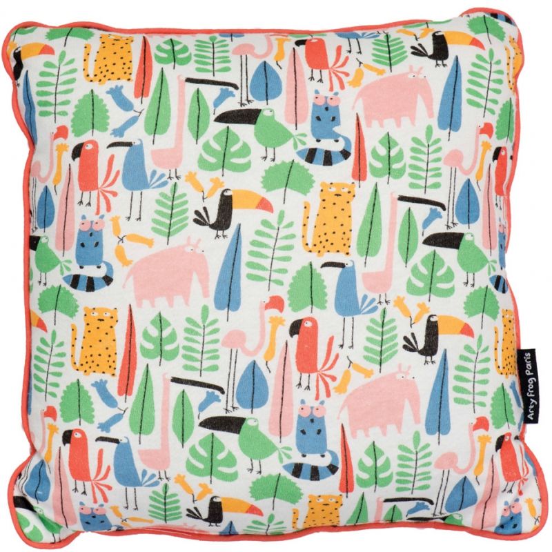 Coussin carré La Jungle (30 x 30 cm) Maison Petit Jour
