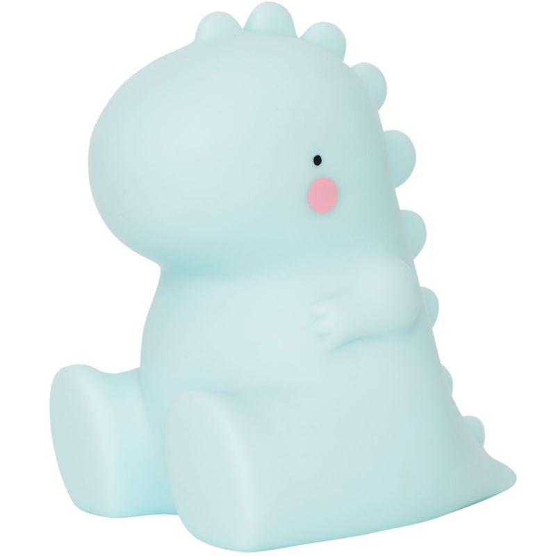 Petite veilleuse dinosaure bleu (12 cm) A Little Lovely Company Produit 1