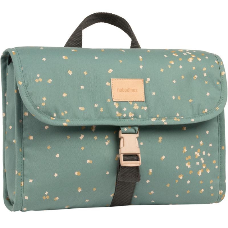 Cartable A4 maternelle imperméable Get ready Gold confetti Nobodinoz
