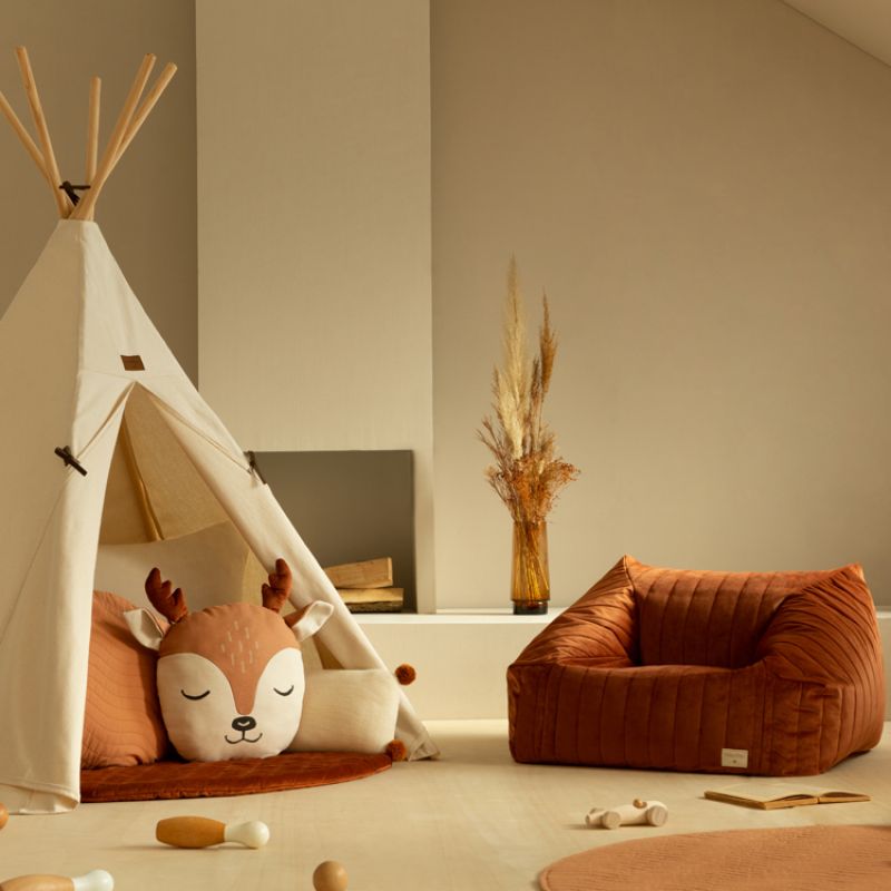 Coussin Savanna biche (32 x 34 cm) Nobodinoz Produit 4