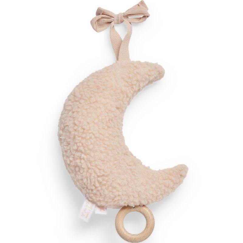 Peluche musicale Moon rose pâle (20 cm) Jollein