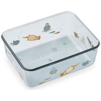 Boîte à goûter Ako en tritan Arctic Sea